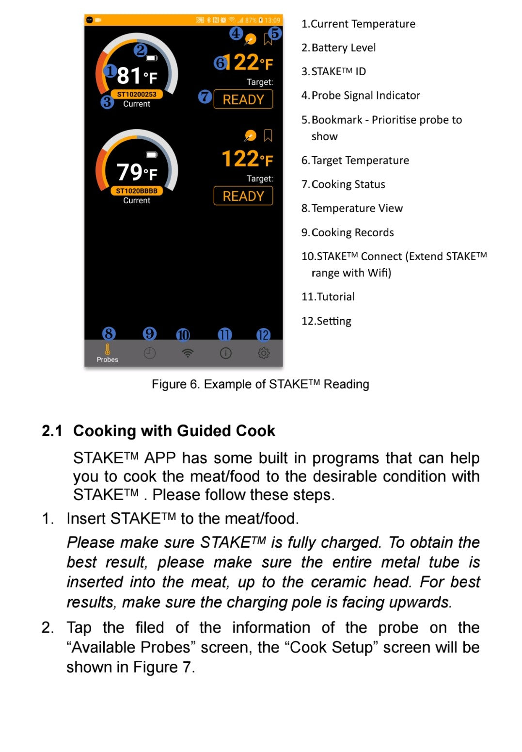 Wireless Bluetooth Meat Thermometer