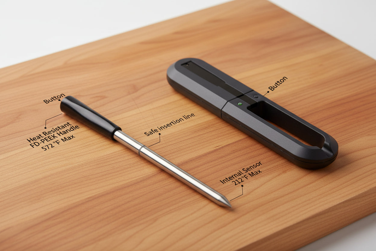 Wireless Bluetooth Meat Thermometer