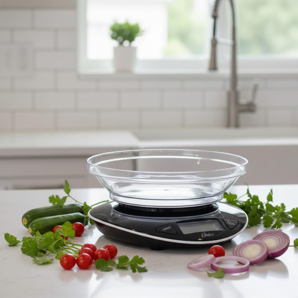 Digital Kitchen Scale with Bowl